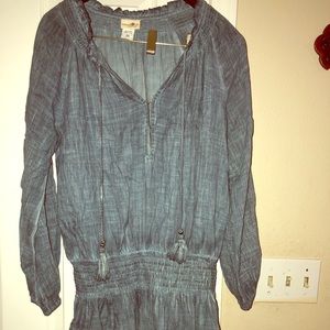 Denim shirt/dress